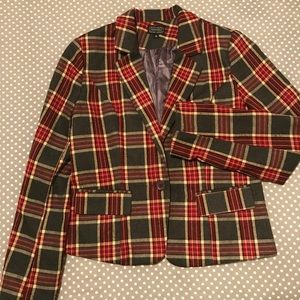 Plaid Blazer...